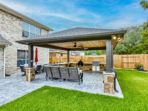 Cinco Ranch Standalone Patio Cover