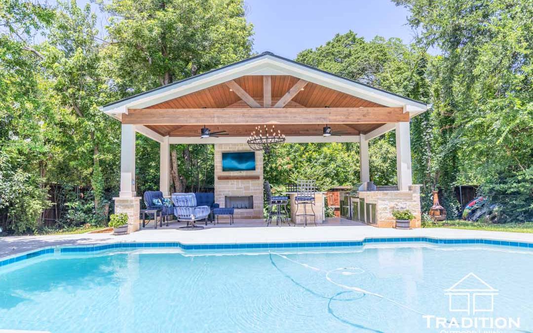 Custom Patio in Colleyville, Texas