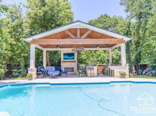 Custom Patio in Colleyville, Texas