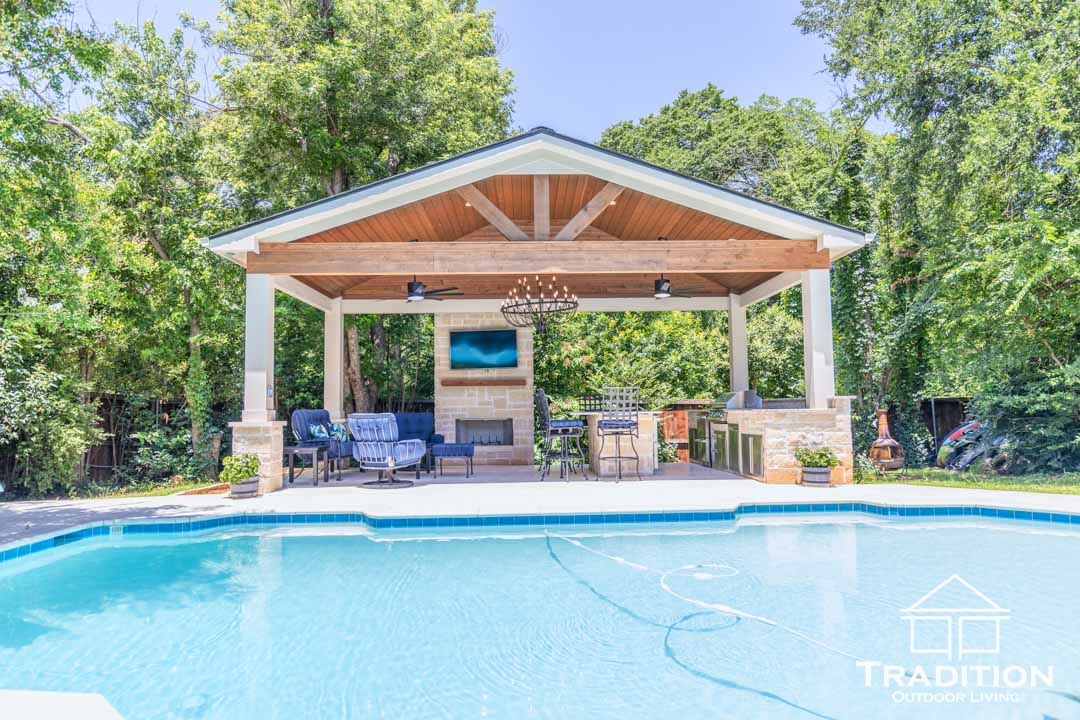Custom Patio in Colleyville, Texas