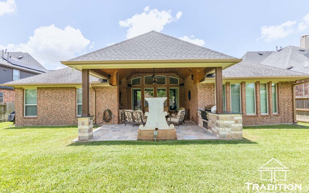 Custom Patio & Kitchen in Katy, Texas