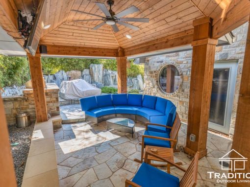 Custom Freestanding Patio Cover in Euless, TX