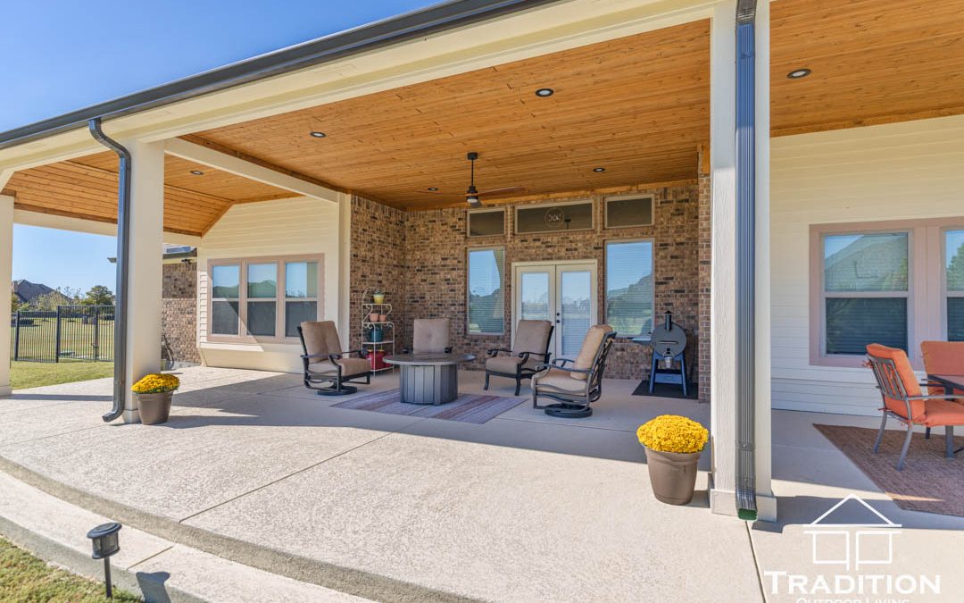Custom Patio Cover in Rockwall, Texas