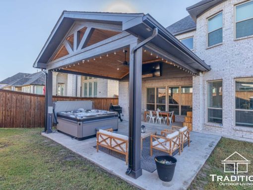 Custom Patio in Rockwall, Texas
