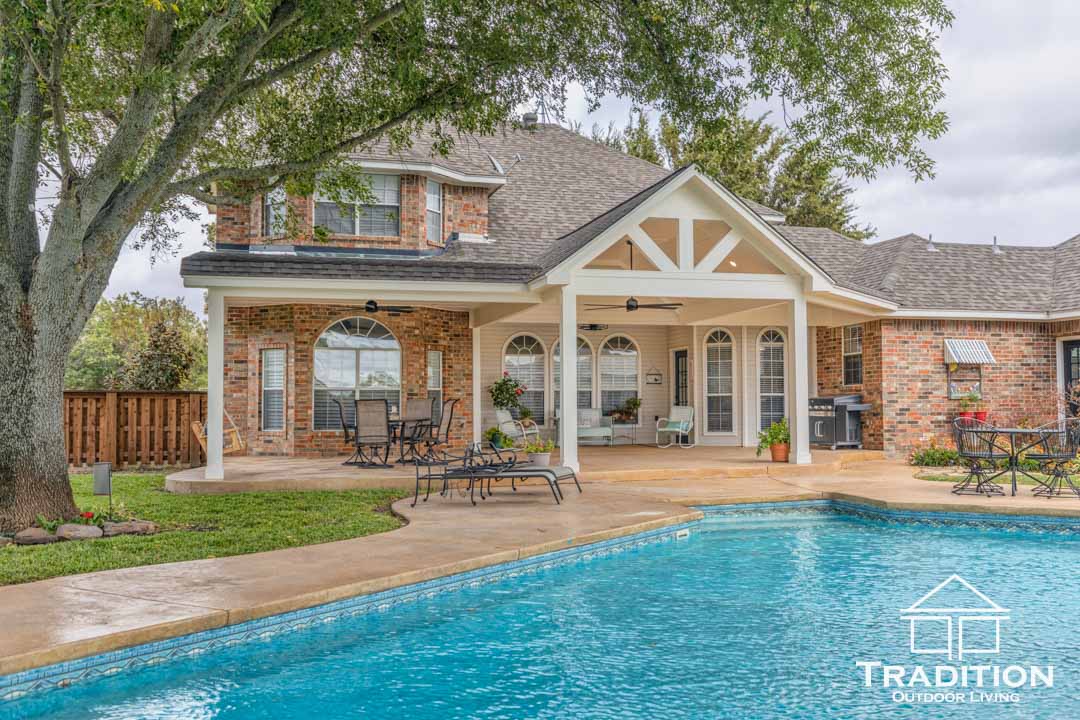 Custom Patio Cover in McKinney,Texas